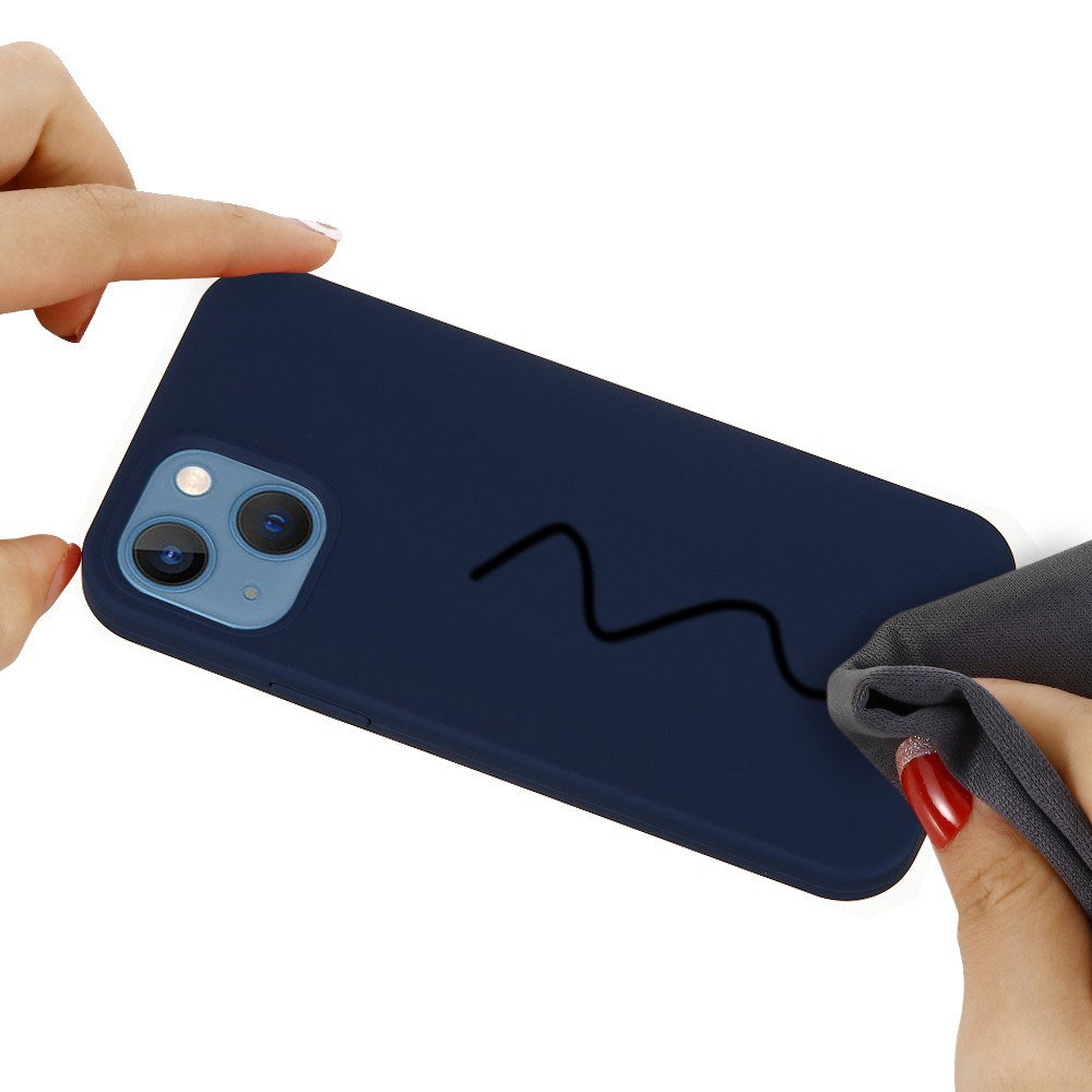 EIDERWOOD iPhone 13 Silikone Cover - Mørkeblå