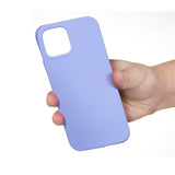 iPhone 13 Mini Liquid Silikone Mobil Cover - Lilla