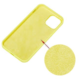 iPhone 13 Mini Liquid Silikone Mobil Cover - Gul