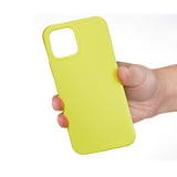 iPhone 13 Mini Liquid Silikone Mobil Cover - Gul