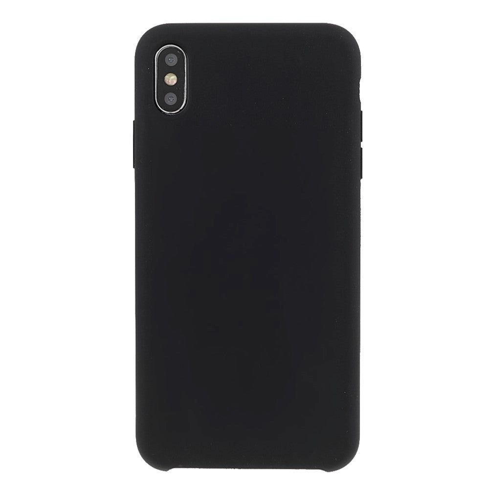 iPhone XS Max Silikone Mobil Cover - Sort