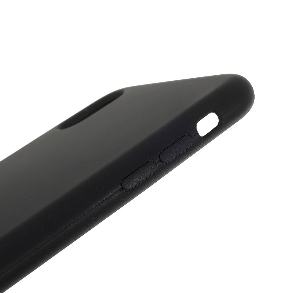 iPhone XS Max Silikone Mobil Cover - Sort