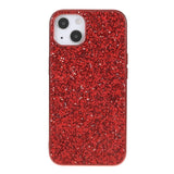 EIDERWOOD iPhone 13 Mini Glitter Hybrid Mobil Cover - Rød