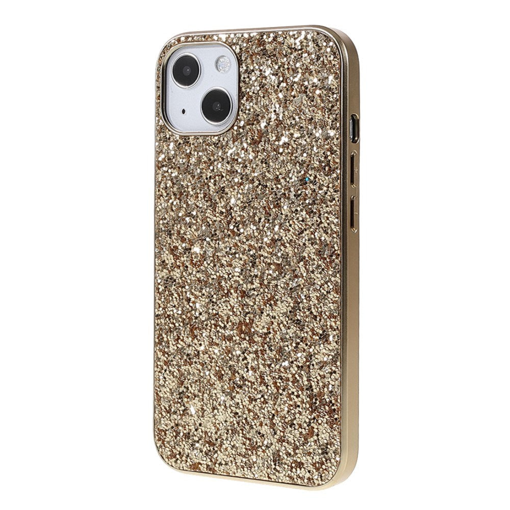 EIDERWOOD iPhone 13 Mini Glitter Hybrid Mobil Cover - Guld