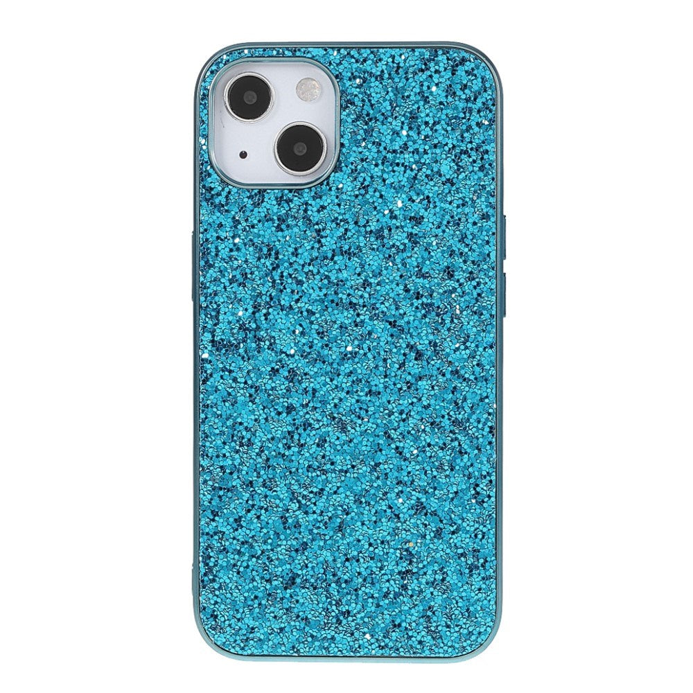 EIDERWOOD iPhone 13 Mini Glitter Hybrid Mobil Cover - Blå