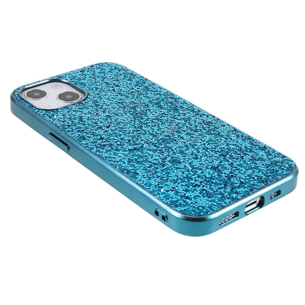 EIDERWOOD iPhone 13 Mini Glitter Hybrid Mobil Cover - Blå