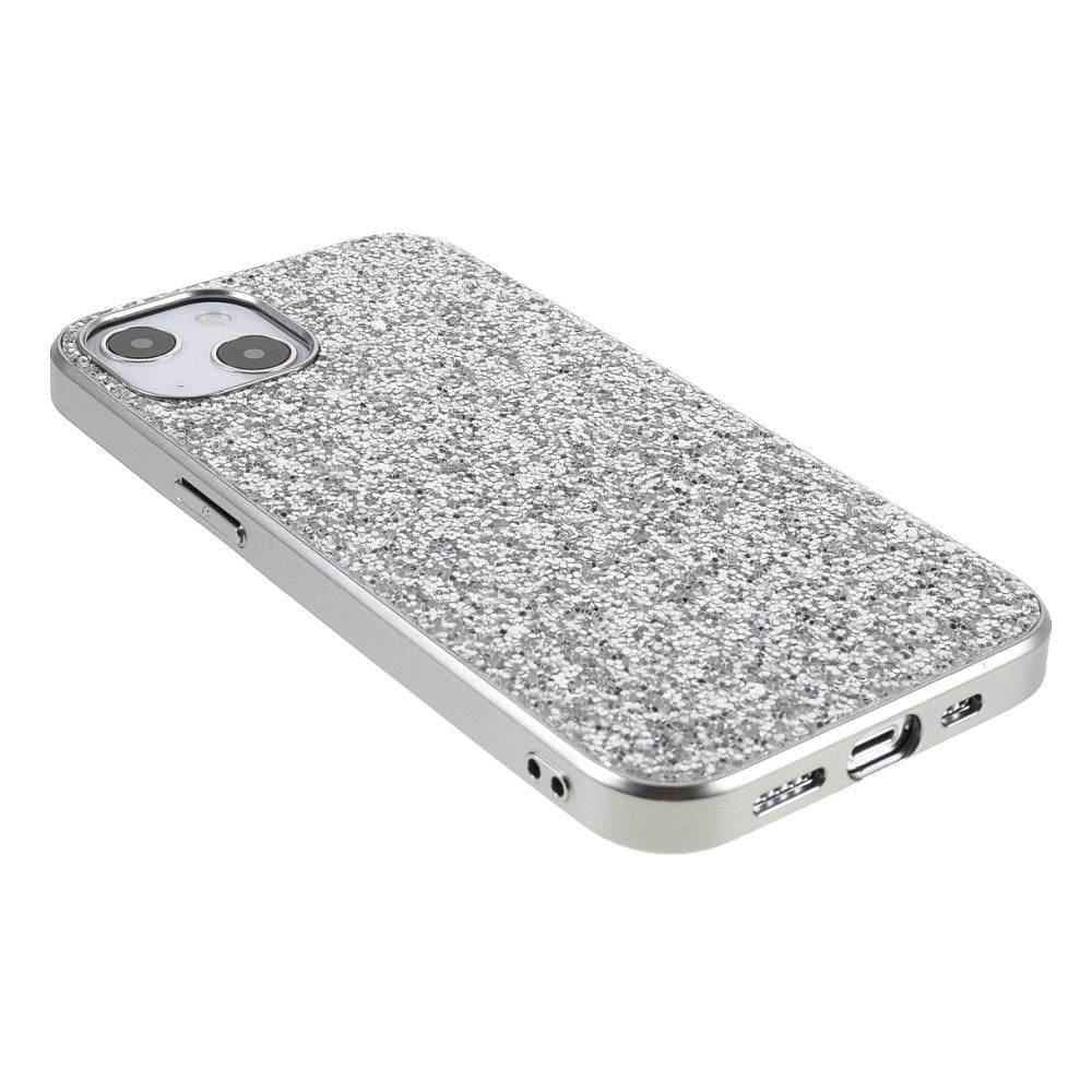 EIDERWOOD iPhone 13 Mini Glitter Hybrid Mobil Cover - Sølv