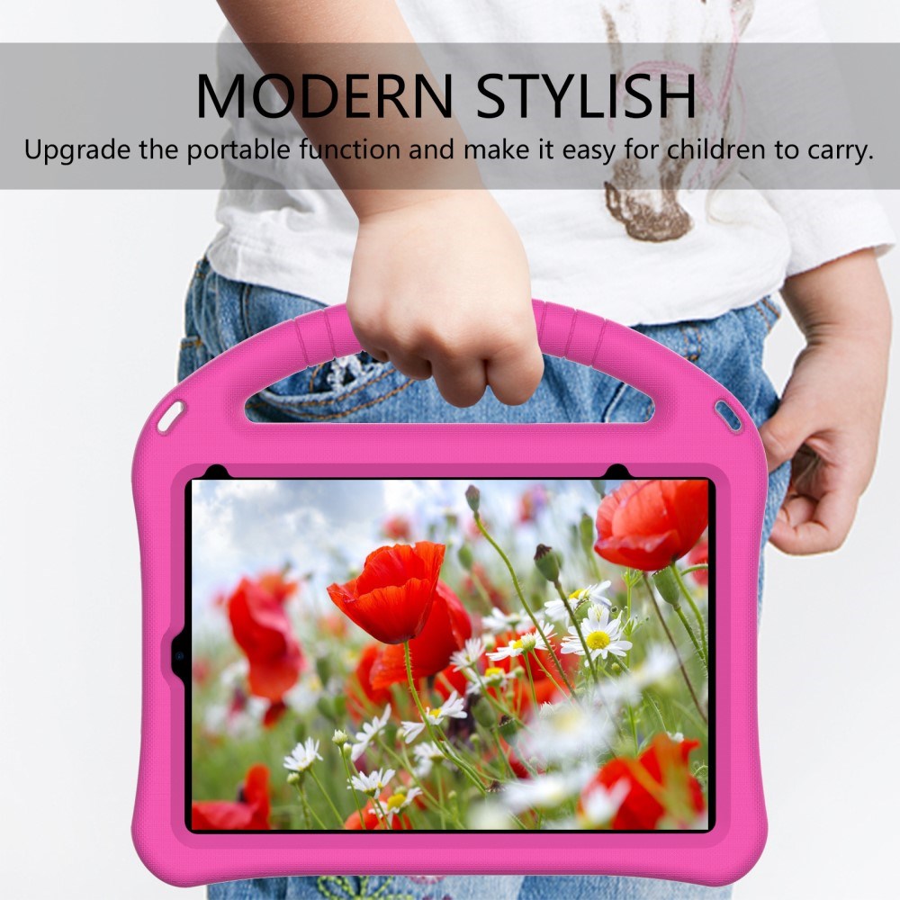 EIDERWOOD iPad mini (2024) / mini (2021) Cover med Kickstand og Håndtag - Pink