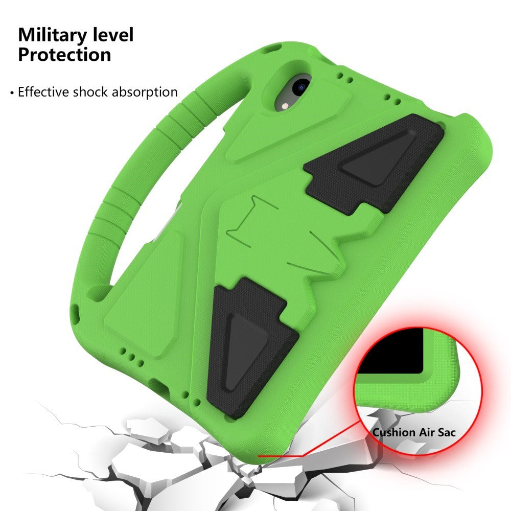 EIDERWOOD iPad mini (2024) / mini (2021) Cover med Kickstand og Håndtag - Grøn