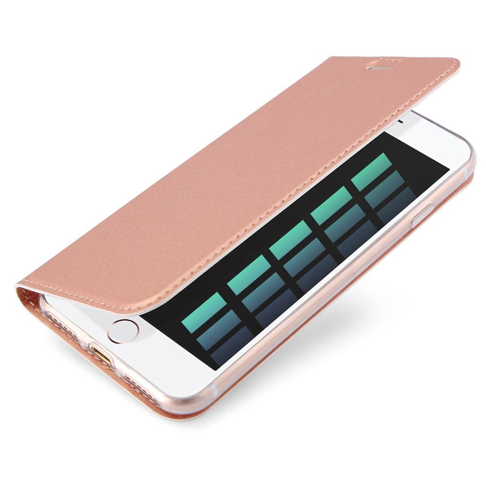 DUX DUCIS iPhone SE (2022 / 2020) / 8 / 7 Skin Pro Series Thin Wallet Flip Cover - Rose Gold