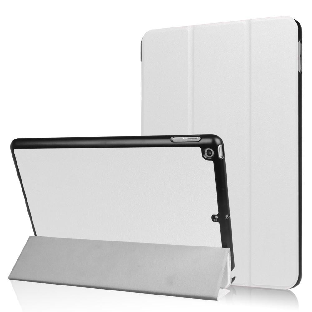 Apple iPad 9.7 2017/2018 Kunst Læder Flip Cover m. Stand - Hvid