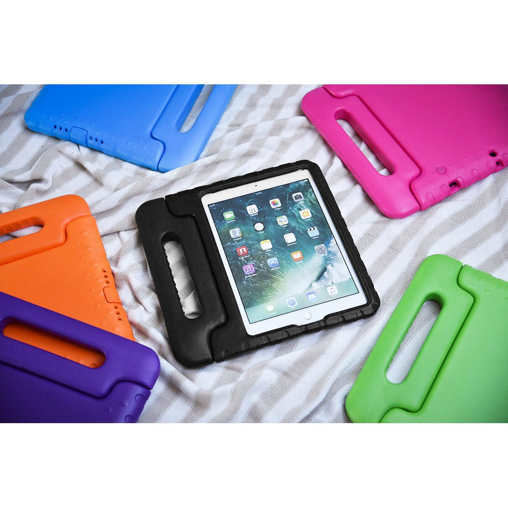 iPad 10.2" (2021 / 2020 / 2019) / iPad Pro 10.5 / iPad Air (2019) Børne Cover - Kids Portable Stand Cover Blå