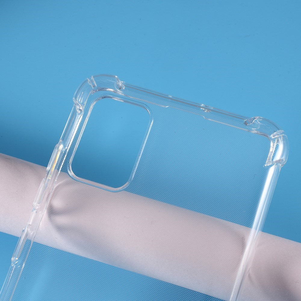 Samsung Galaxy A51 - EIDERWOOD Plastik Cover m. Stødabsorberende Hjørner - Gennemsigtig