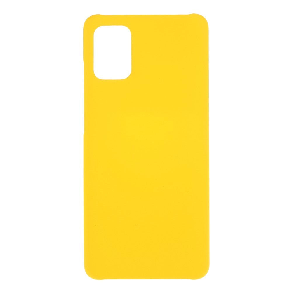 Samsung Galaxy A51 Hårdt Plastik Mobil Cover - Gul