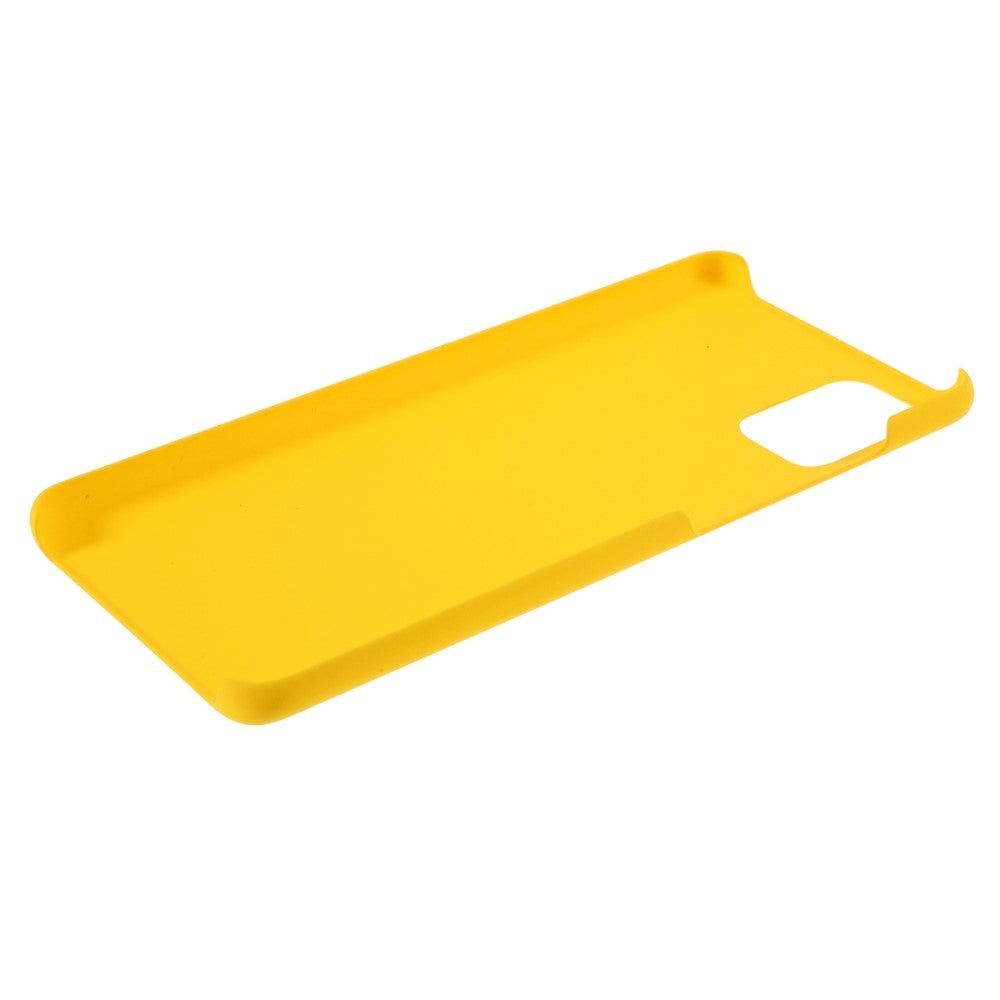 Samsung Galaxy A51 Hårdt Plastik Mobil Cover - Gul