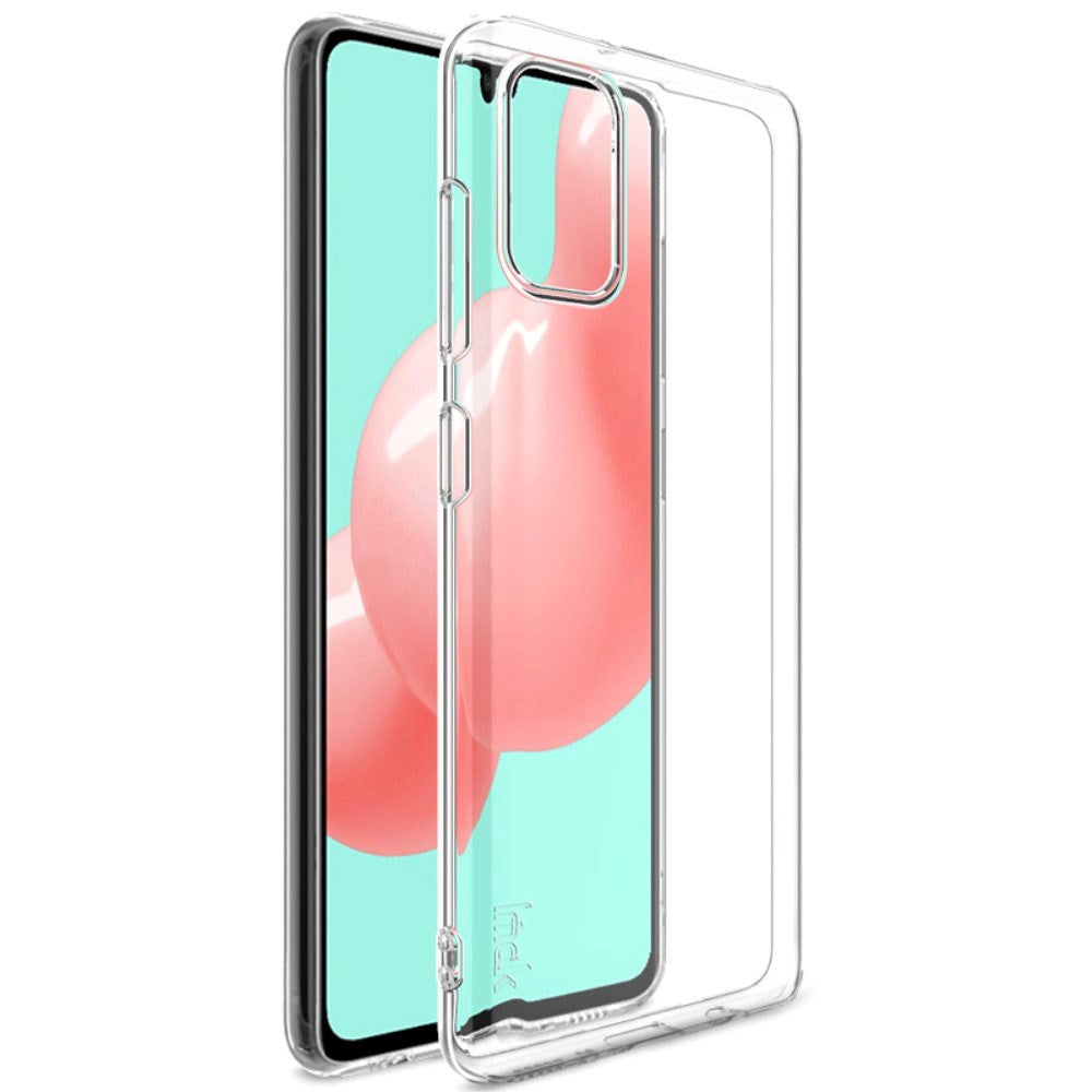 Imak UX-5 Samsung Galaxy A41 Fleksibelt Plastik Cover - Gennemsigtig