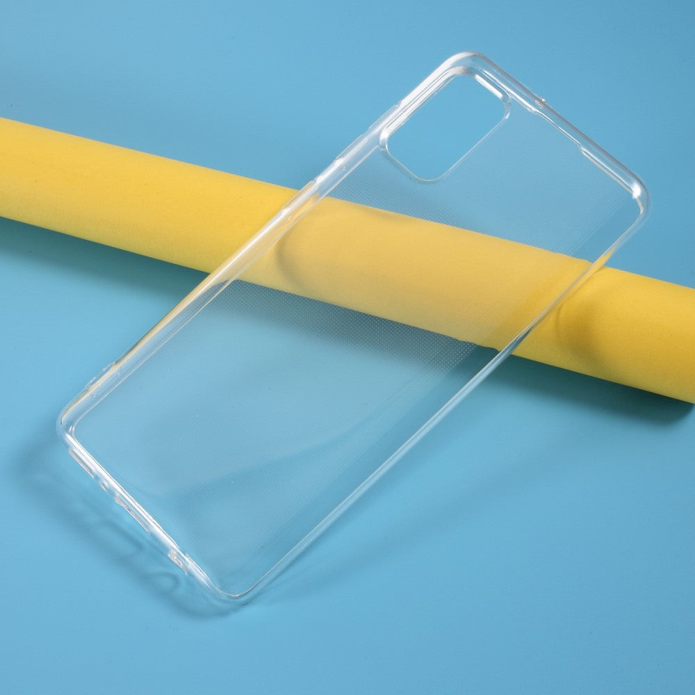 Samsung Galaxy A41 Fleksibelt Plastik Cover - Gennemsigtigt