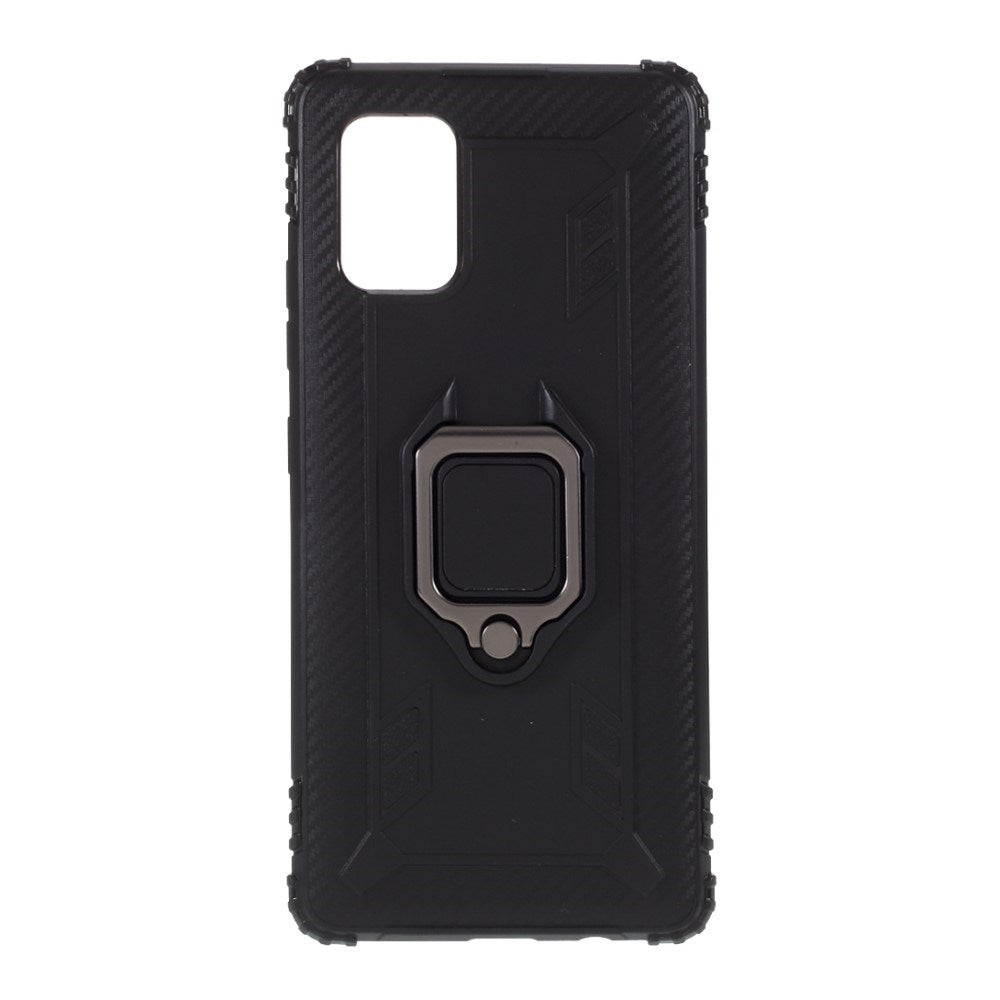 Samsung Galaxy A51 (5G) - EIDERWOOD Håndværker Cover m. Kickstand - Sort