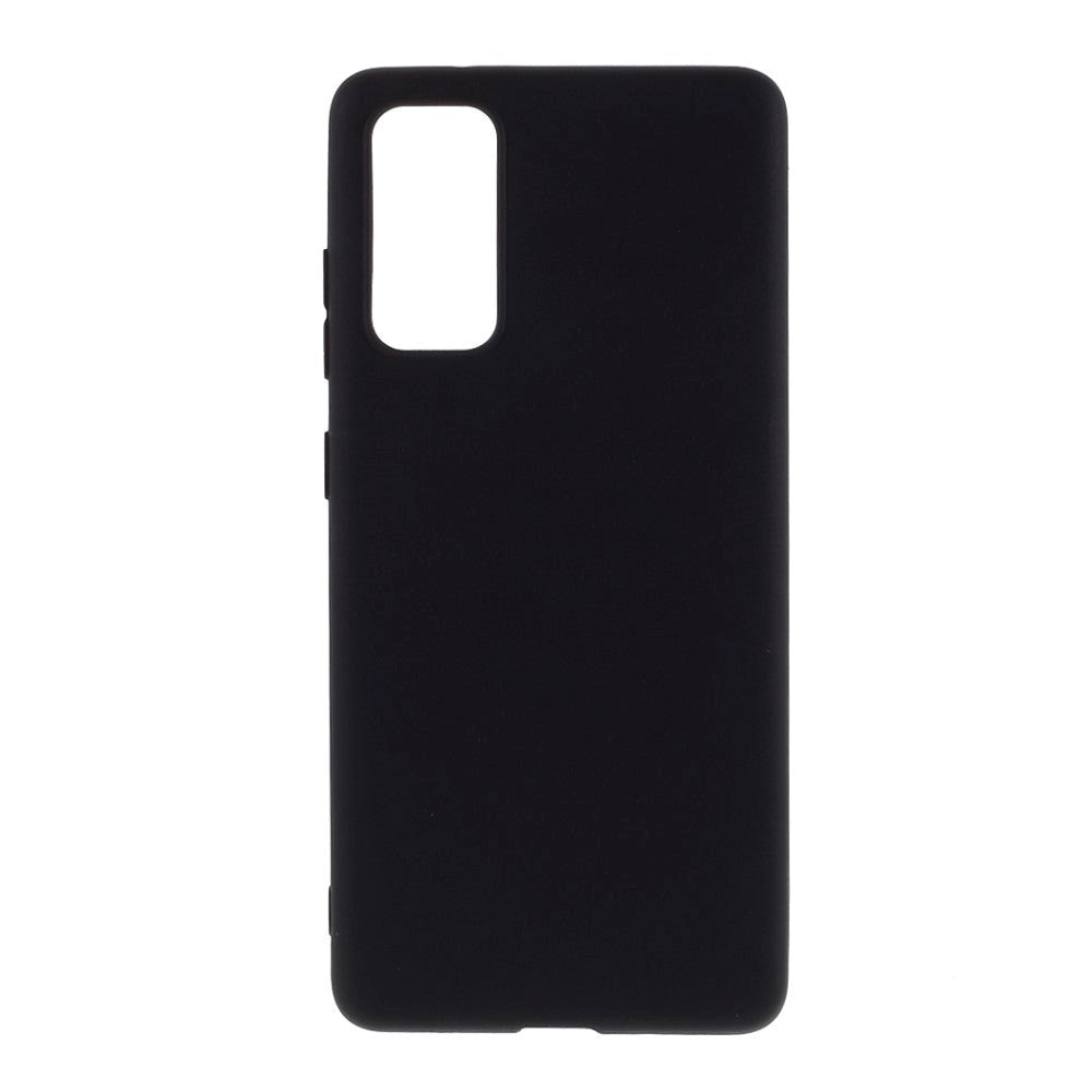 Samsung Galaxy S20 FE / S20 FE (5G) Mat Fleksibelt Cover Sort