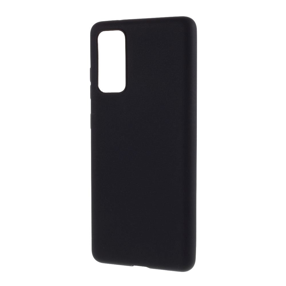 Samsung Galaxy S20 FE / S20 FE (5G) Mat Fleksibelt Cover Sort