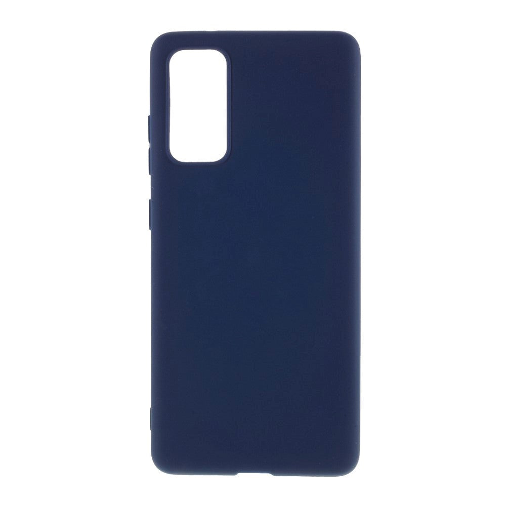 Samsung Galaxy S20 FE / S20 FE (5G) Mat Fleksibelt Cover Blå