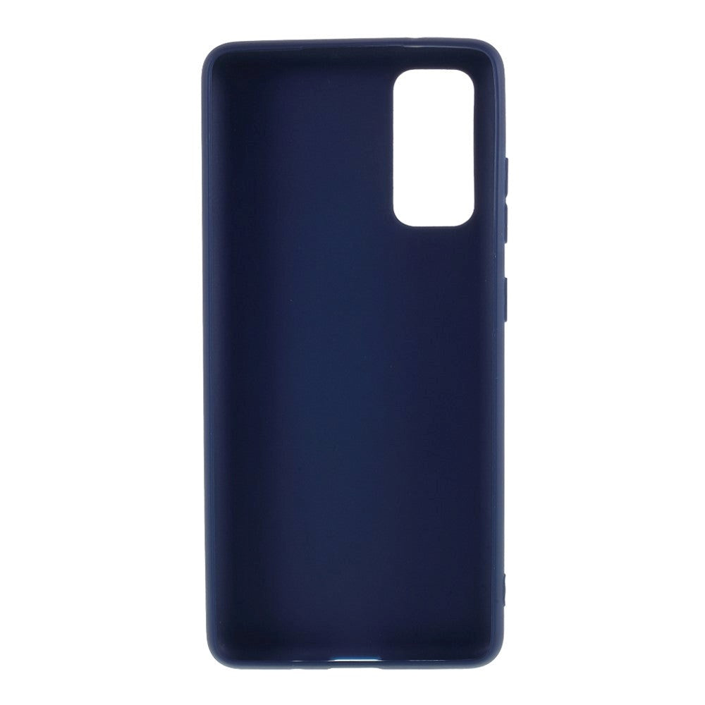 Samsung Galaxy S20 FE / S20 FE (5G) Mat Fleksibelt Cover Blå