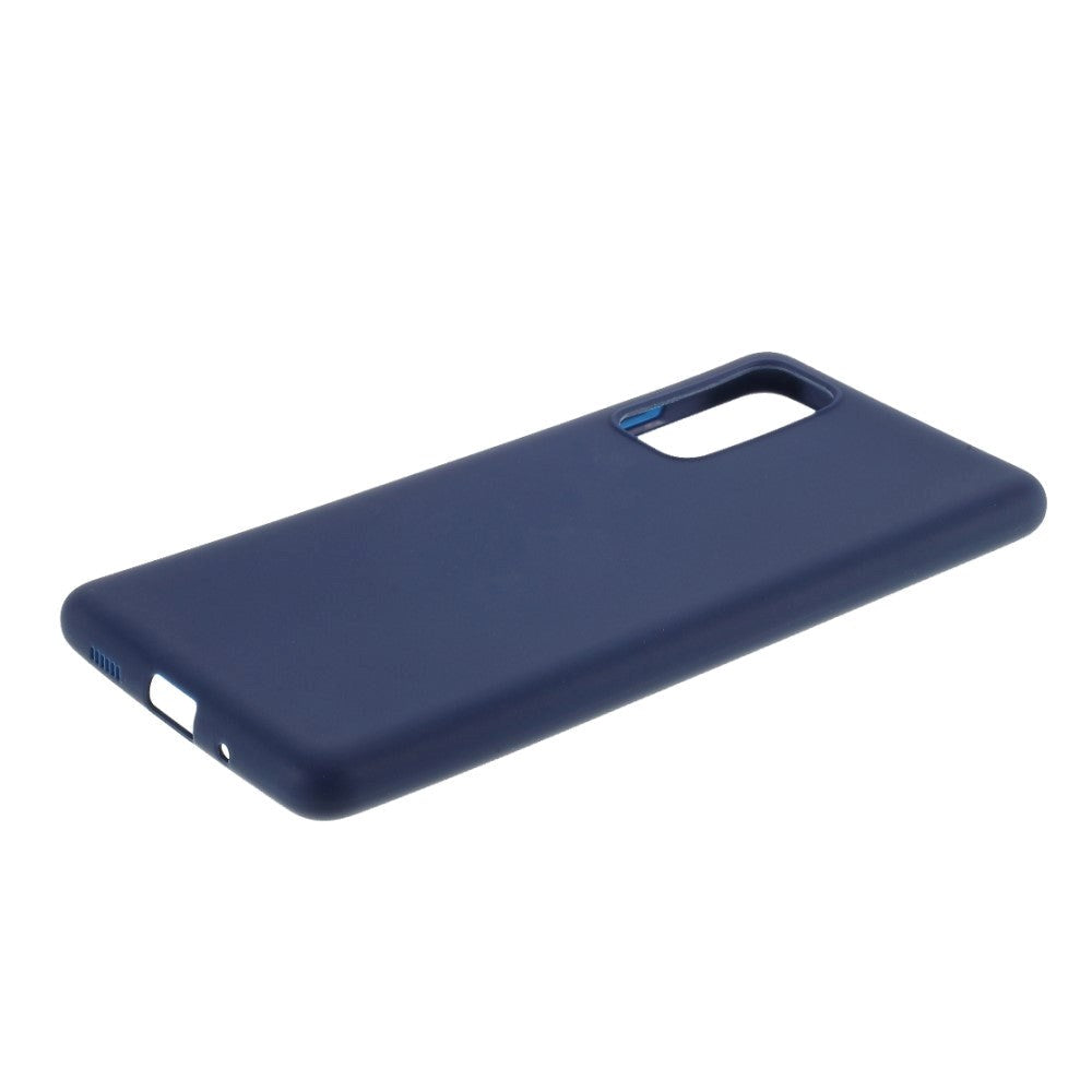 Samsung Galaxy S20 FE / S20 FE (5G) Mat Fleksibelt Cover Blå