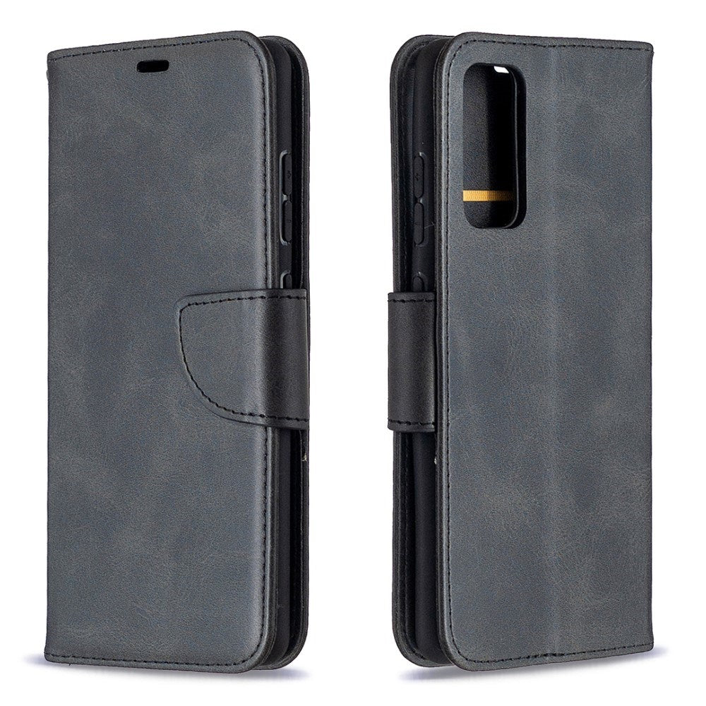 EIDERWOOD Samsung Galaxy S20 FE / S20 FE (5G) Kunstlæder Mobil Cover m. Pung & Ståfunktion - Sort