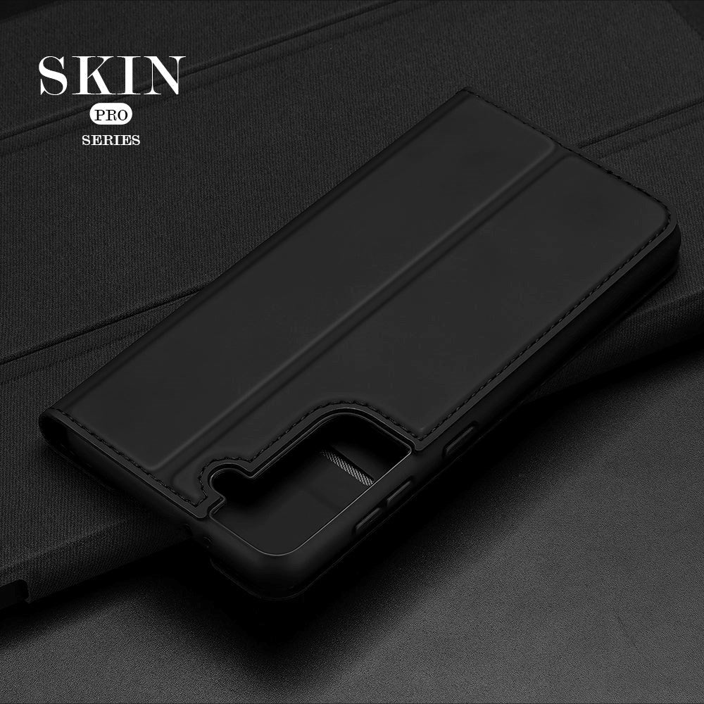 Samsung Galaxy S21 DUX DUCIS Skin Pro Series Flip Cover - Sort