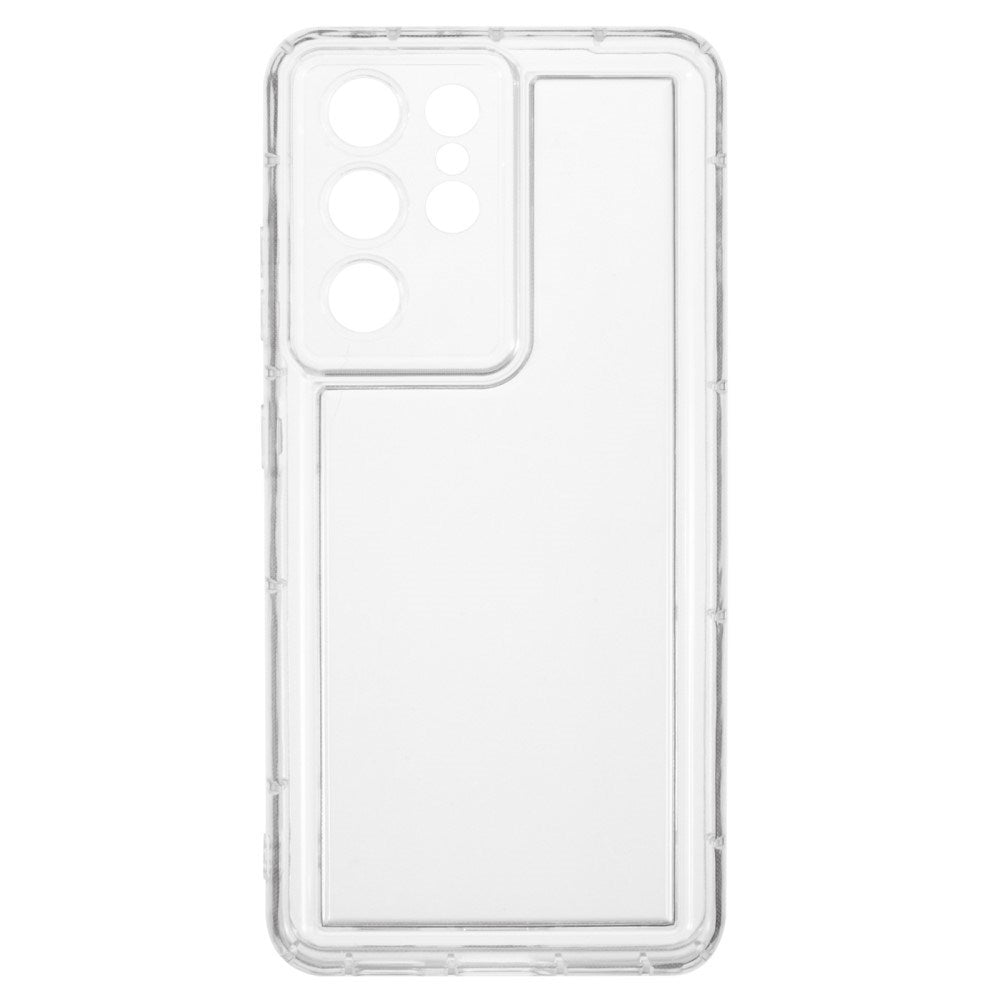 EIDERWOOD Samsung Galaxy S21 Ultra Stødabsorberende Plast Cover - Gennemsigtig