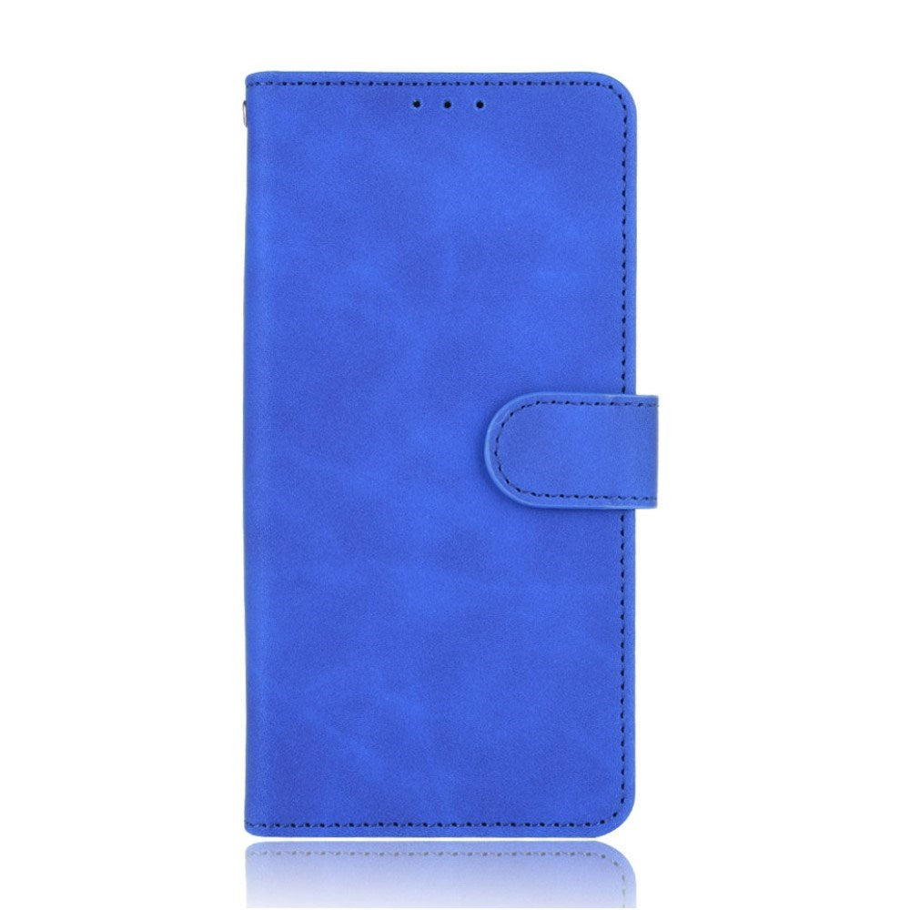 EIDERWOOD - Samsung Galaxy A22 (4G) - Kunstlæder Flip Cover m. Kortholder & Ståfunktion - Blå