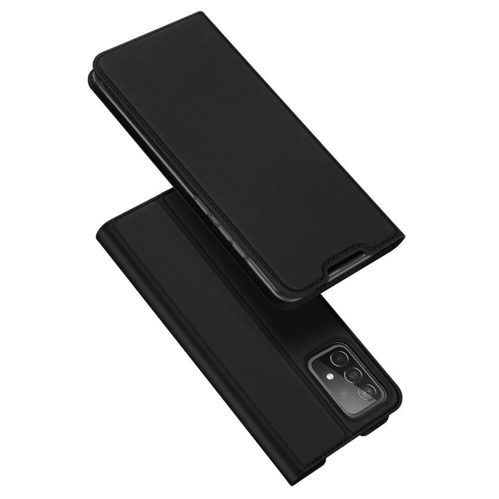 DUX DUCIS Samsung Galaxy A73 (5G) Skin Pro Series Thin Wallet Flip Cover - Sort