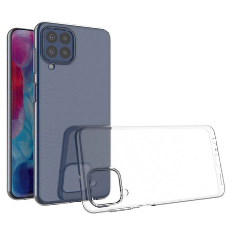 Samsung Galaxy M33 Fleksibelt Plastik Mobil Cover - Gennemsigtig