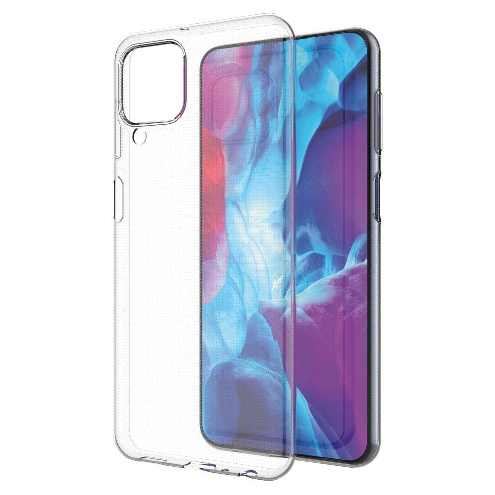 Samsung Galaxy M33 Fleksibelt Plastik Mobil Cover - Gennemsigtig