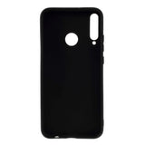 Huawei P40 Lite E Fleksibelt Mat Plast Cover - Sort