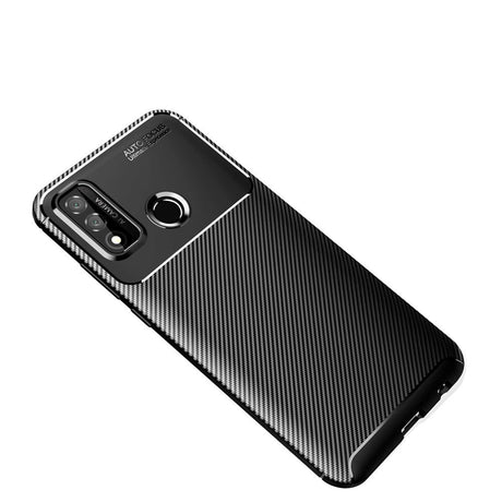 Huawei P Smart (2020) Carbon Fiber Cover - Sort