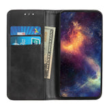 Huawei P Smart (2021) Moderne Flip Læder Cover m. Pung - Sort