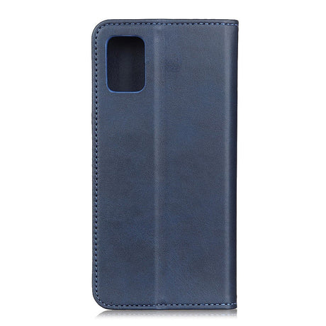 Huawei P Smart (2021) Moderne Flip Læder Cover m. Pung - Blå