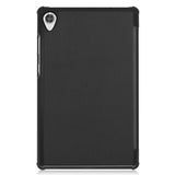 Lenovo Tab M8 (2nd Gen.) 8" Tri-Fold Læder Flip Cover - Sort