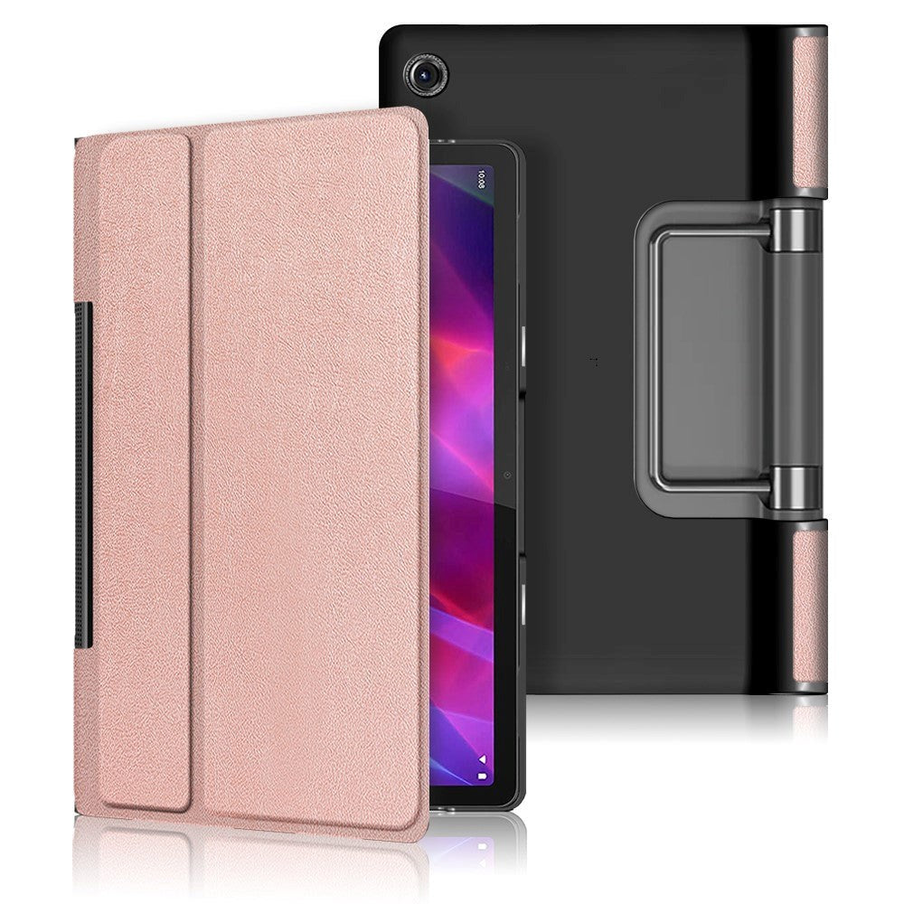Lenovo Yoga Tab 11 Læder Tablet Cover m. Stand - Rose Gold