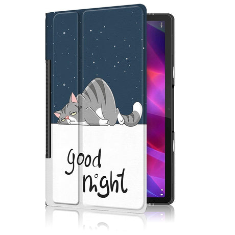 Lenovo Yoga Tab 11 Læder Cover m. Stander - "Good Night"