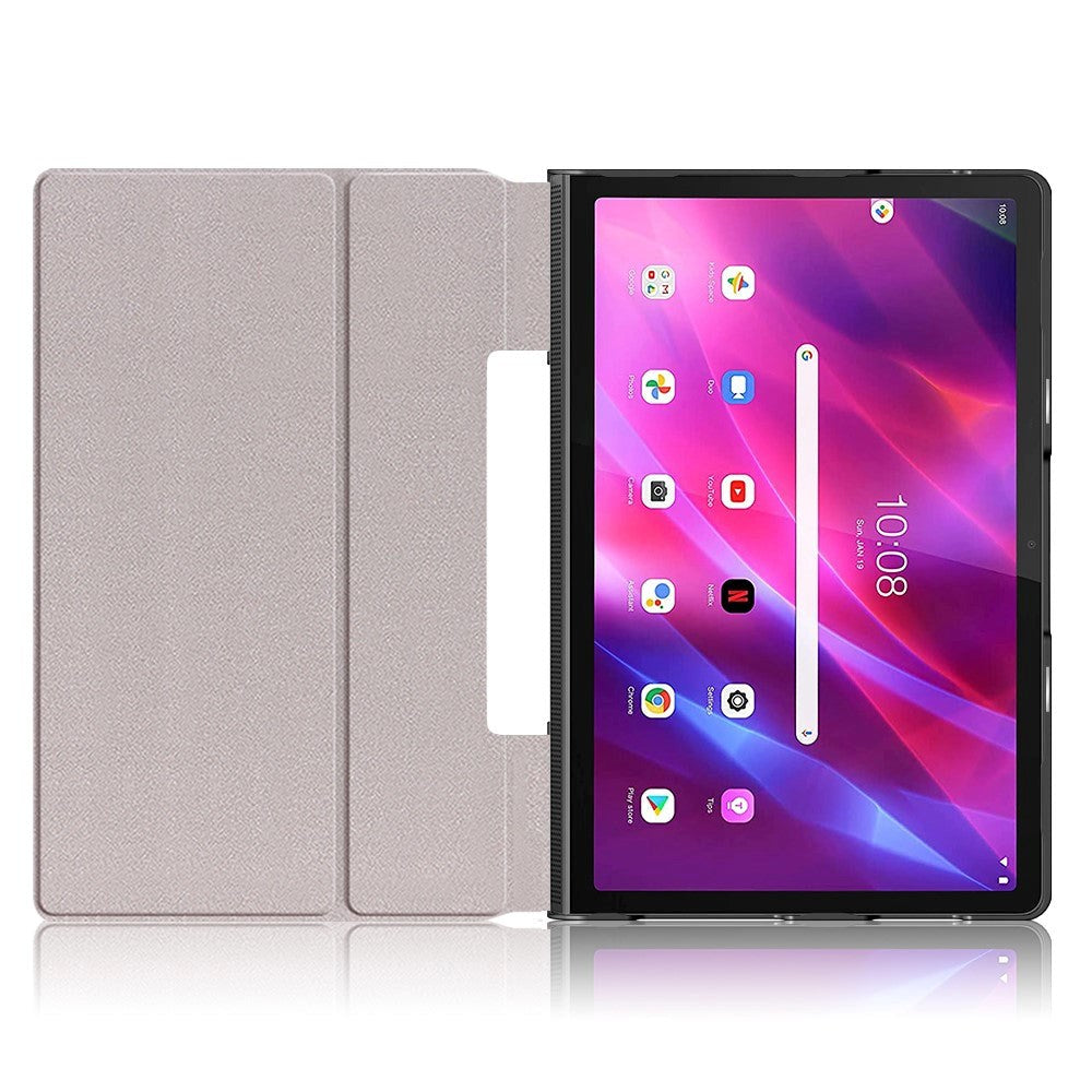 Lenovo Yoga Tab 11 Læder Cover m. Stander - "Don't Touch Me"