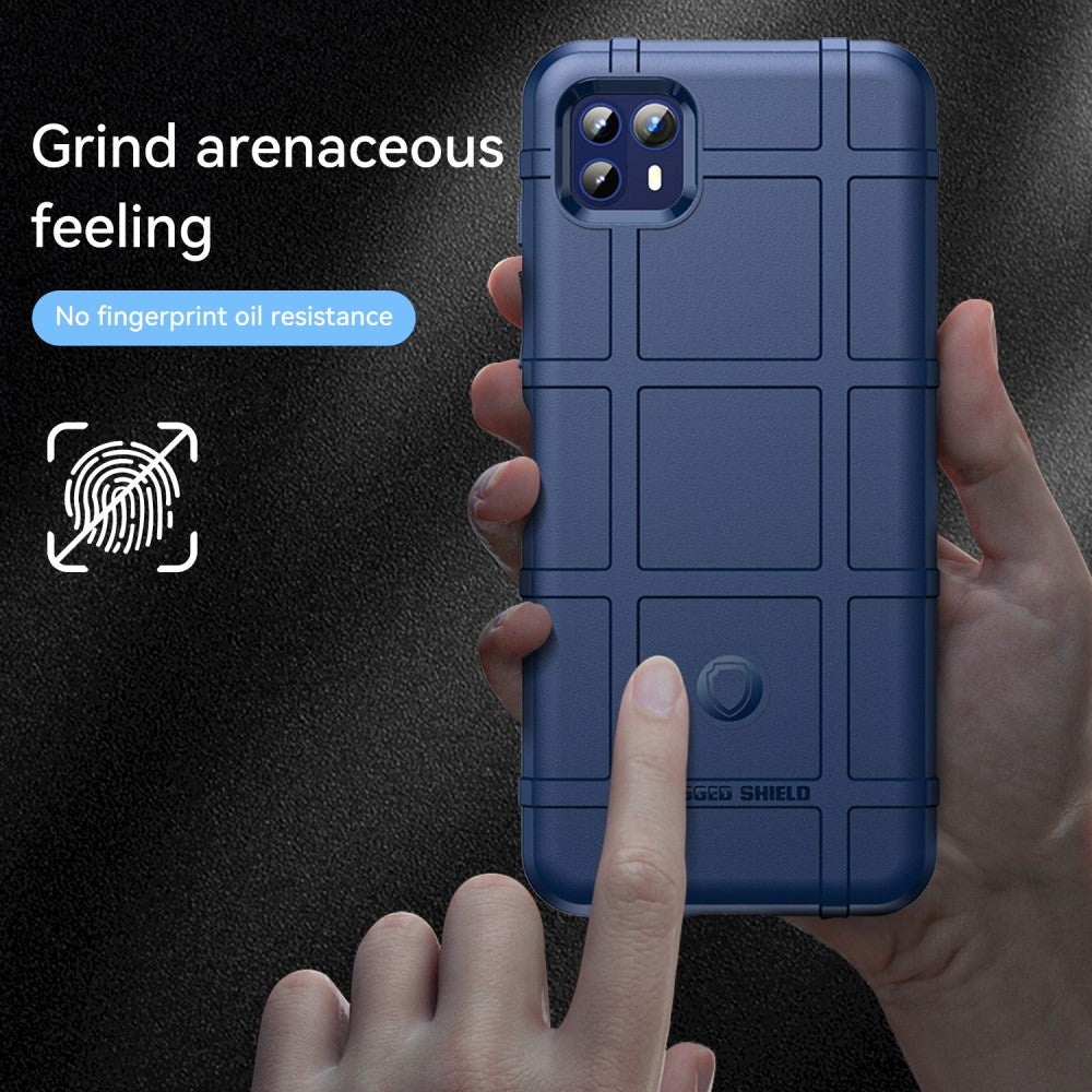 Motorola Moto G50 Rugged Shield Series Håndværker Mobil Cover - Mørkeblå