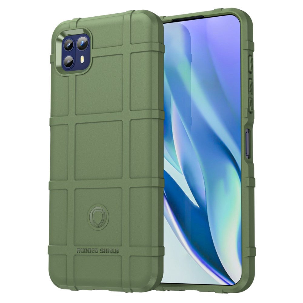 Motorola Moto G50 Rugged Shield Series Håndværker Mobil Cover - Grøn