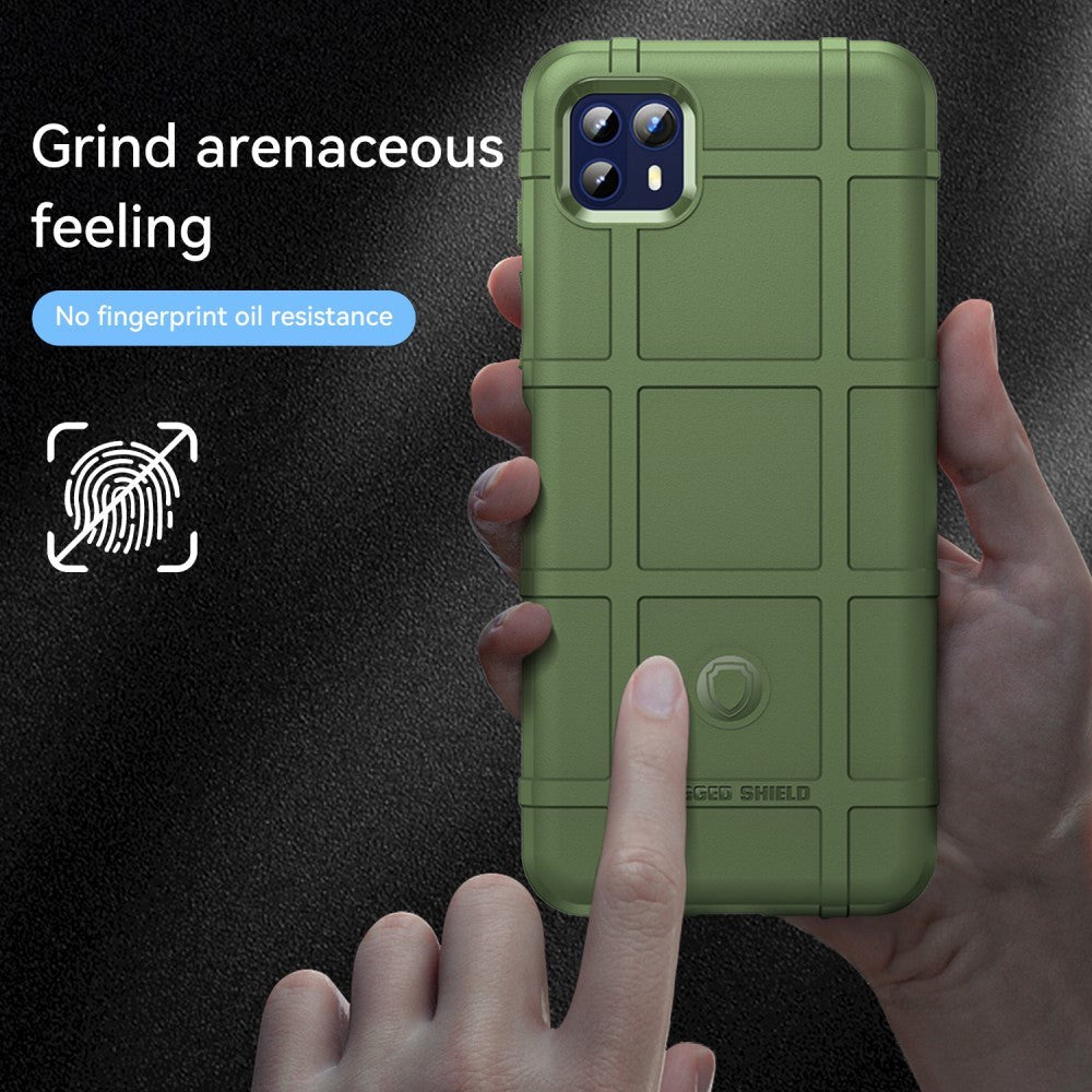 Motorola Moto G50 Rugged Shield Series Håndværker Mobil Cover - Grøn