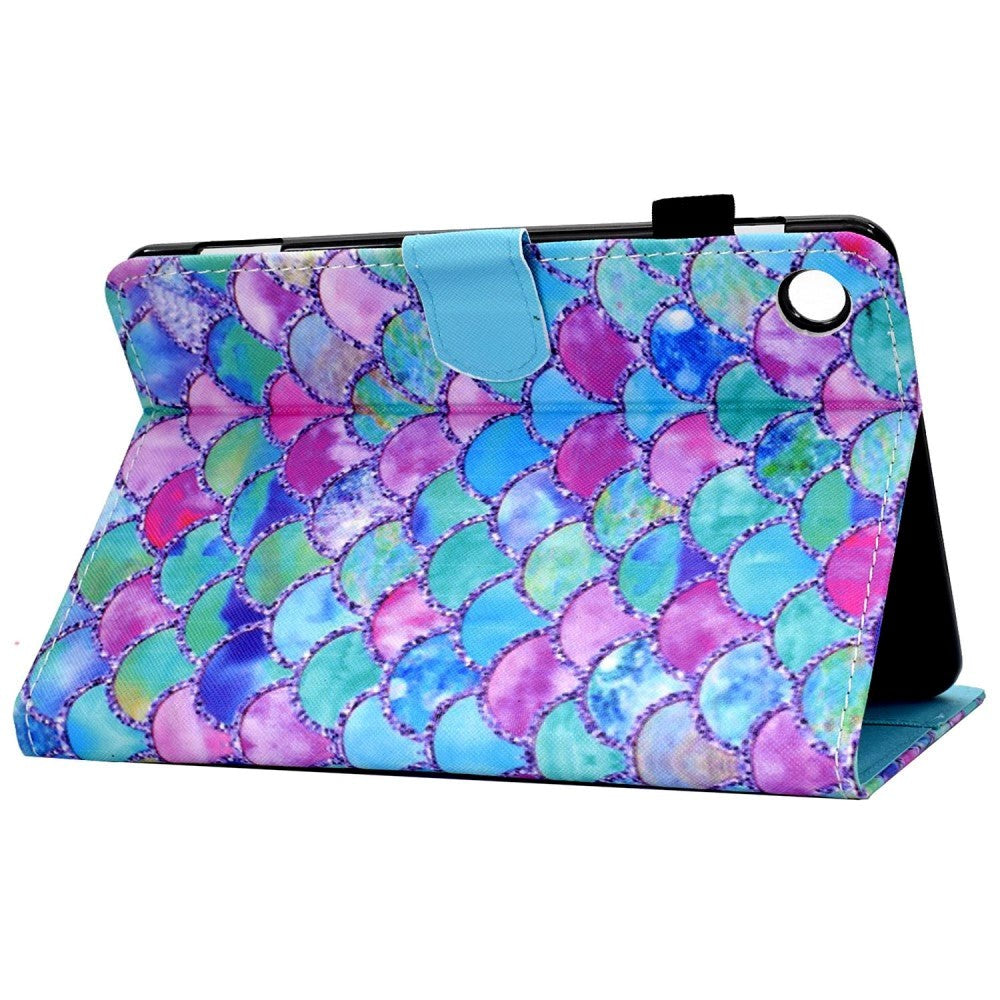 Lenovo Tab M10 (3. Gen) 10.1" (TB-328F/TB-328X) Flip Cover m. Kortholder & Ståfunktion - Farverigt Mønster