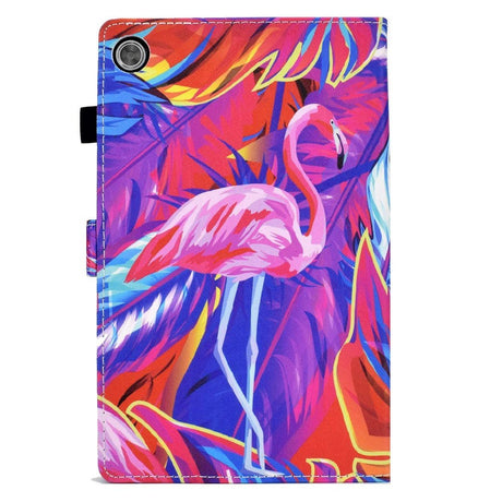 Lenovo Tab M10 (3. Gen) 10.1" (TB-328F/TB-328X) Flip Cover m. Kortholder & Ståfunktion - Flamingo