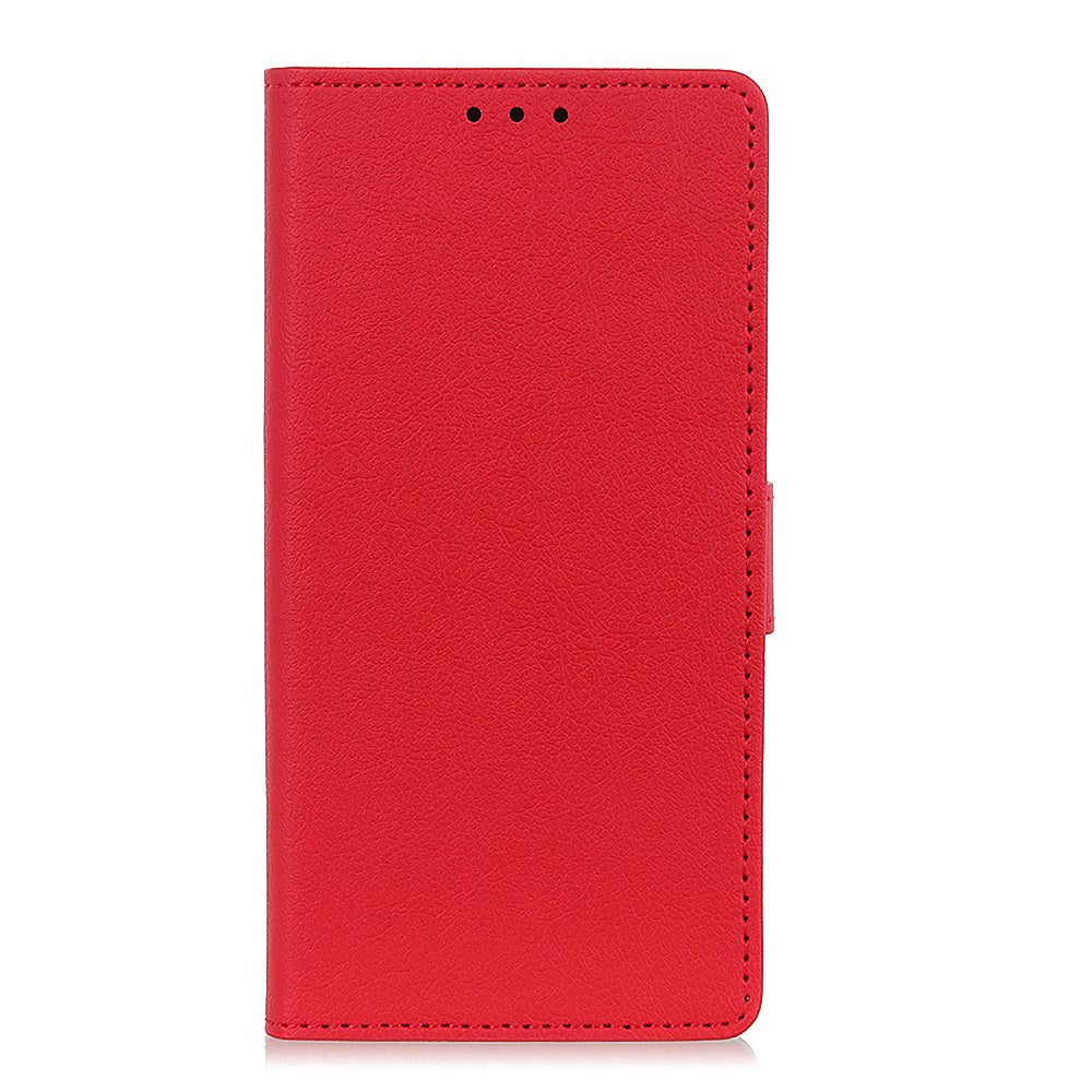 Xiaomi Redmi Note 8 Flip Læder Cover m. Pung - Rød