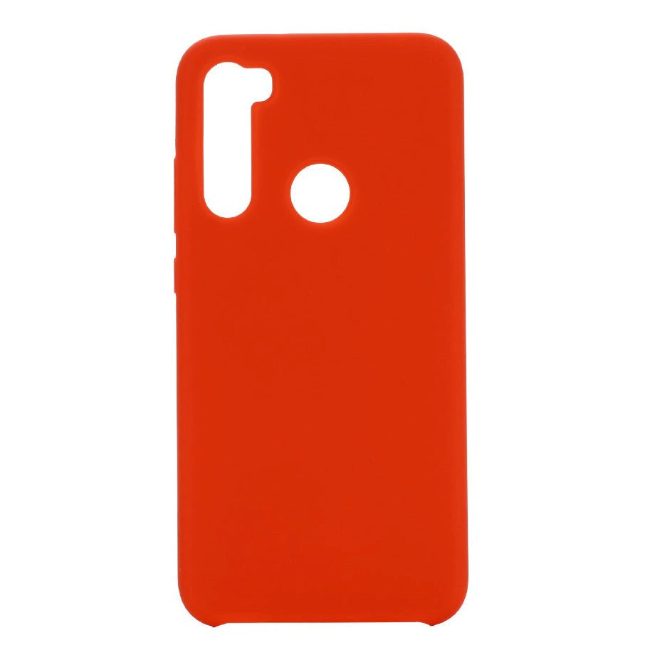 Xiaomi Redmi Note 8 Blød Silikone Cover - Rød