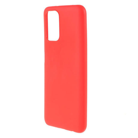 Xiaomi Poco M5S / Redmi Note 10S Fleksibelt Cover i Mat Plastik - Rød